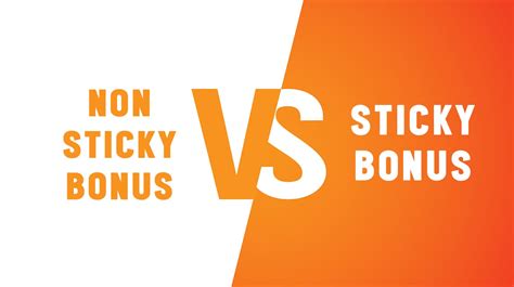non sticky casino bonuses|Sticky and Non.